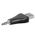 Wentronic 93981 - USB-A - 3.5mm - Black