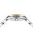 ფოტო #3 პროდუქტის Women's Swiss Thea Stainless Steel Bracelet Watch 38mm