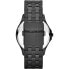 Фото #3 товара Armani Exchange Herren Armbanduhr Hampton Edelstahl Armband 45 mm schwarz AX2144