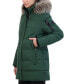 ფოტო #5 პროდუქტის Women's Faux-Fur-Trim Hooded Puffer Coat