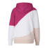 Фото #2 товара Puma Power Hoodie Womens Pink, White Casual Outerwear 67619964