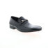 Фото #2 товара Carrucci Calf Skip Pn Loafer KS308-08B2 Mens Black Loafers Casual Shoes 9