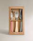 Children's coloured cutlery set (set of 3)