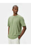Фото #3 товара Yeşil Erkek T-Shirt 4SAM10289HK