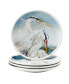 Фото #1 товара Shorebirds Dinner Plate, Set of 4