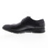 Фото #5 товара Zanzara Helston Mens Black Oxfords & Lace Ups Wingtip & Brogue Shoes 11