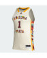 Фото #3 товара Men's #1 Khaki Arizona State Sun Devils Honoring Black Excellence Basketball Jersey