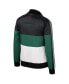 Фото #3 товара Women's Green Michigan State Spartans Color-Block Puffer Full-Zip Jacket