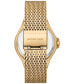 Фото #3 товара Часы Michael Kors Lennox Gold Tone Mesh