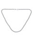 ფოტო #1 პროდუქტის Traditional Dainty .925 Sterling Silver Petite 4,MM Round Bead Station Ball Necklace For Women Teens Shinny Polished 16 Inch