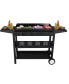 Фото #1 товара 4 Burner Propane Gas Grill Flat Top Griddle Grill in Black