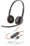 Фото #2 товара Poly Blackwire 3220 - Headset - Head-band - Calls & Music - Black - Binaural - In-line control unit