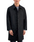 ფოტო #1 პროდუქტის Men's Relaxed-Fit Black Coat