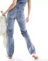 Фото #4 товара ONLY Jaci mid rise straight leg jeans in tint