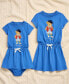 ფოტო #3 პროდუქტის Toddler and Little Girls Polo Bear Cotton Jersey Dress