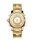 ფოტო #6 პროდუქტის Men's Jet Setter Platinum Series Diamond (3 ct. t.w.) 18K Gold-Plated Stainless Steel Watch, 50Mm