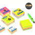 MILAN Neon Sticky Notes Pad 76x76 mm 400 Units