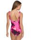 ფოტო #2 პროდუქტის Women's Ruffle Neck One-Piece Swimsuit