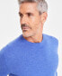 Фото #6 товара Cashmere Crew-Neck Sweater, Created for Macy's