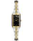 ფოტო #1 პროდუქტის Women's Essential Two Tone Stainless Steel Bracelet Watch 15mm