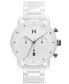 ფოტო #1 პროდუქტის Men's Chronograph Blacktop Ceramic Bracelet Watch 47mm