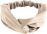 Фото #1 товара Haarband Faux Leather Twist beige