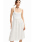 ფოტო #3 პროდუქტის Women's A-line midi dress