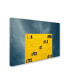 Фото #2 товара Vladi Garcia 'Yellow And Blue' Canvas Art - 24" x 18" x 2"