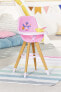 Zapf BABY born Highchair - Doll high chair - 3 yr(s) - Pink - White - Wood - Baby doll - BABY born - Child