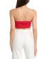 Фото #2 товара Luxe Always Wrap Front Bandeau Top Women's