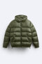 100% feather down puffer jacket