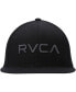 ფოტო #3 პროდუქტის Men's Twill II Adjustable Snapback Hat - Black