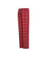 ფოტო #3 პროდუქტის Women's Crimson, Gray Alabama Crimson Tide Arctic T-shirt and Flannel Pants Sleep Set