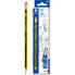 Фото #1 товара STAEDTLER Box Of 12 Noris HB-2 Pencils With Eraser