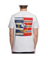 Фото #2 товара Men's White Dallas Cowboys Embroidered Patch T-shirt