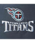 Men's Navy Tennessee Titans Circle Softshell Fleece Full-Zip Jacket