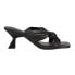 Фото #1 товара VANELi Taber Kitten Heels Womens Black Dress Sandals TABER-312647