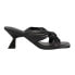 VANELi Taber Kitten Heels Womens Black Dress Sandals TABER-312647