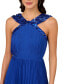 Women's Pleated Chiffon Halter Dress