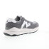 Фото #15 товара New Balance 574 M5740VPB Mens Gray Suede Lace Up Lifestyle Sneakers Shoes