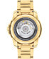 ფოტო #3 პროდუქტის Men's Bold Verso Swiss Automatic Ionic Plated Gold Steel Watch 43mm