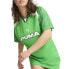 Puma Football Jersey Short Sleeve Dress Shirt Womens Green Casual 63099036