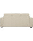 Фото #6 товара Elizabeth 85" Stain-Resistant Fabric Reversible Sofa Chaise Sectional