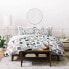 Фото #2 товара King Viviana Gonzalez Duvet Cover & Sham Set Gray - Deny Designs