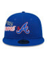 Фото #3 товара Men's Royal Atlanta Braves City Connect Icon 59FIFTY Fitted Hat