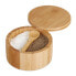 Фото #1 товара Хранение продуктов Relaxdays солонка с крышкой из бамбука