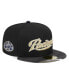 Фото #1 товара Men's Black San Diego Padres Metallic Camo 59FIFTY Fitted Hat