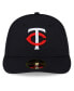 Фото #4 товара Men's Navy Minnesota Twins 2023 Authentic Collection Low Profile Home 59FIFTY Fitted Hat