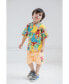 Oscar the Grouch Elmo Bert and Ernie Graphic T-Shirt and Shorts Outfit Set Infant to Little Kid Multicolor / Orange - фото #3