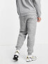 Фото #2 товара ASOS DESIGN soft knit rib co-ord joggers in grey